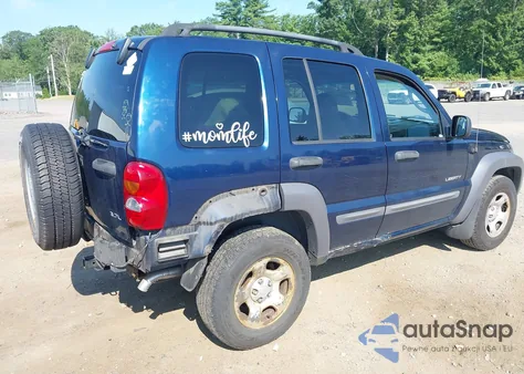 2004 Jeep Liberty Sport from USA, damaged, VIN 1J8GL48KX4W141222
